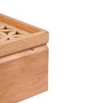 "ENIGMA" Tea box, Tea Organizer. Handmade from Natural wood