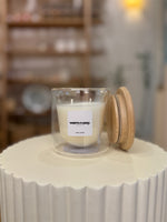 Vanilla Scented Candle – Double Glass, Coconut Wax | Refillable | ZAHA HOME