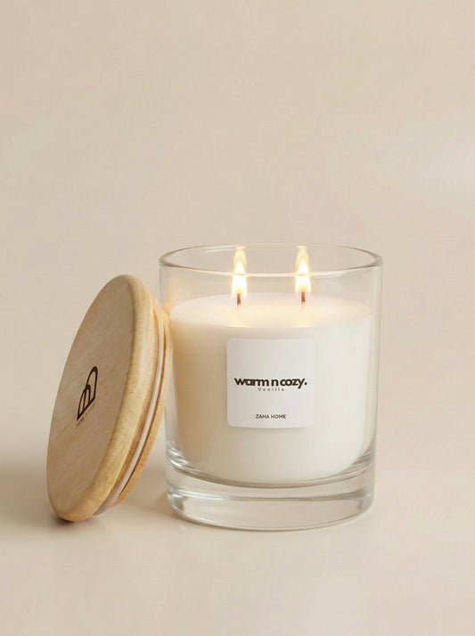 Warm n Cozy candle, Vanilla, 180g