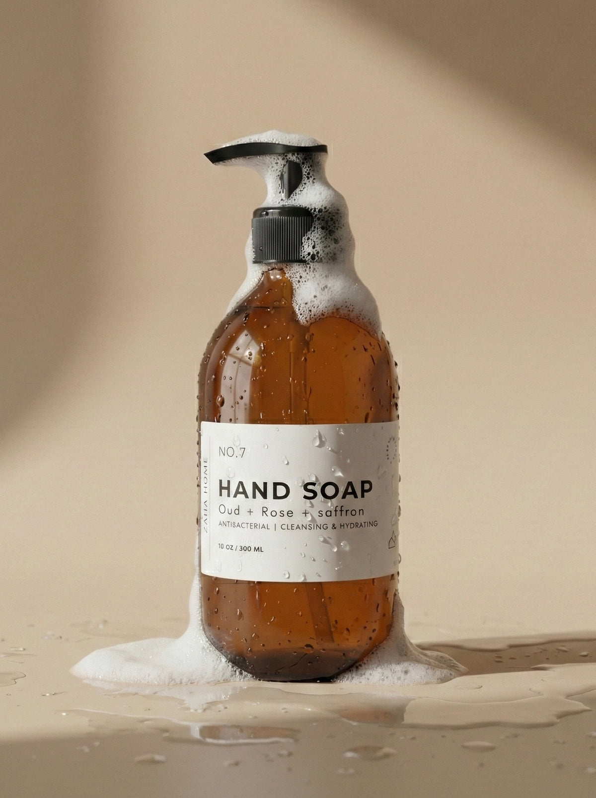 Luxus-Handseife Nr. 7 – Oud, Rose & Safran | Nachfüllbar | ZAHA HOME
