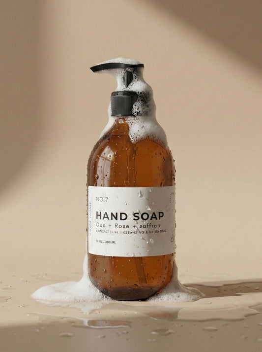 No. 7 Hand Soap | Oud, Rose & Saffron | Refillable | 300ml