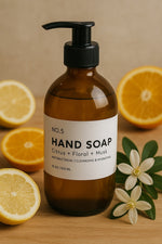 Hand Soap, NO.5, Citrus+Floral+Musk, 300 ml, ZAHA HOME