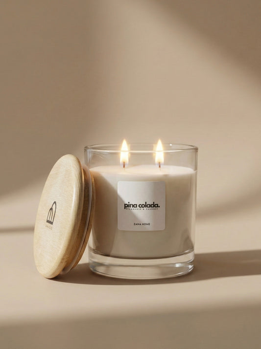 Pina Colada, 180g, vegetable wax blend, Hand-poured.