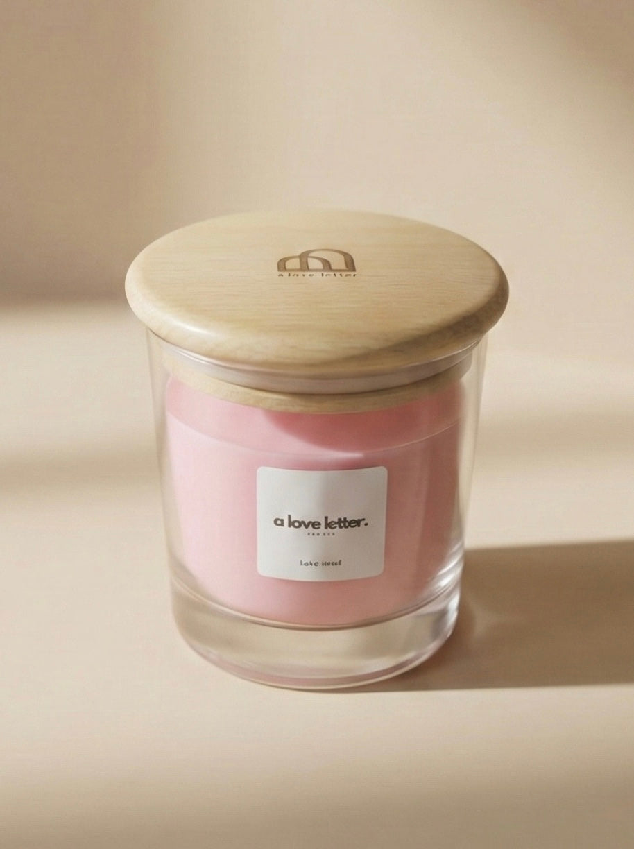 A love Letter scented candle 180 g