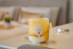 Warm & Cozy l Egyptian Onyx Marble Scented Candle l Vanilla Scent l Made from Vegetable wax blend l ~ 160 gm