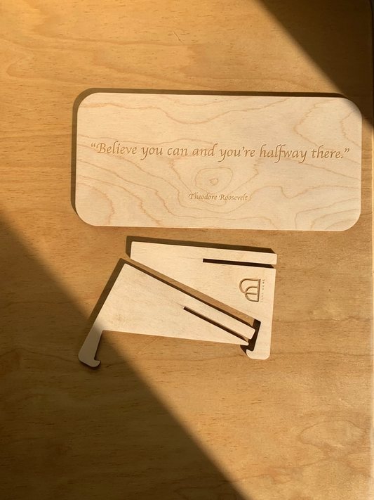 desk frames, natural wooden