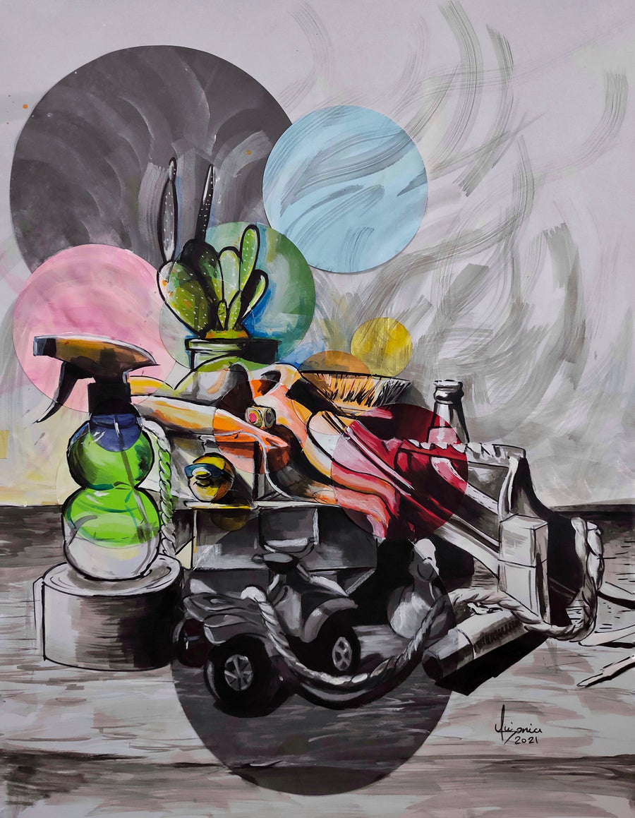 حياة ساكنة - طابعه نهائية