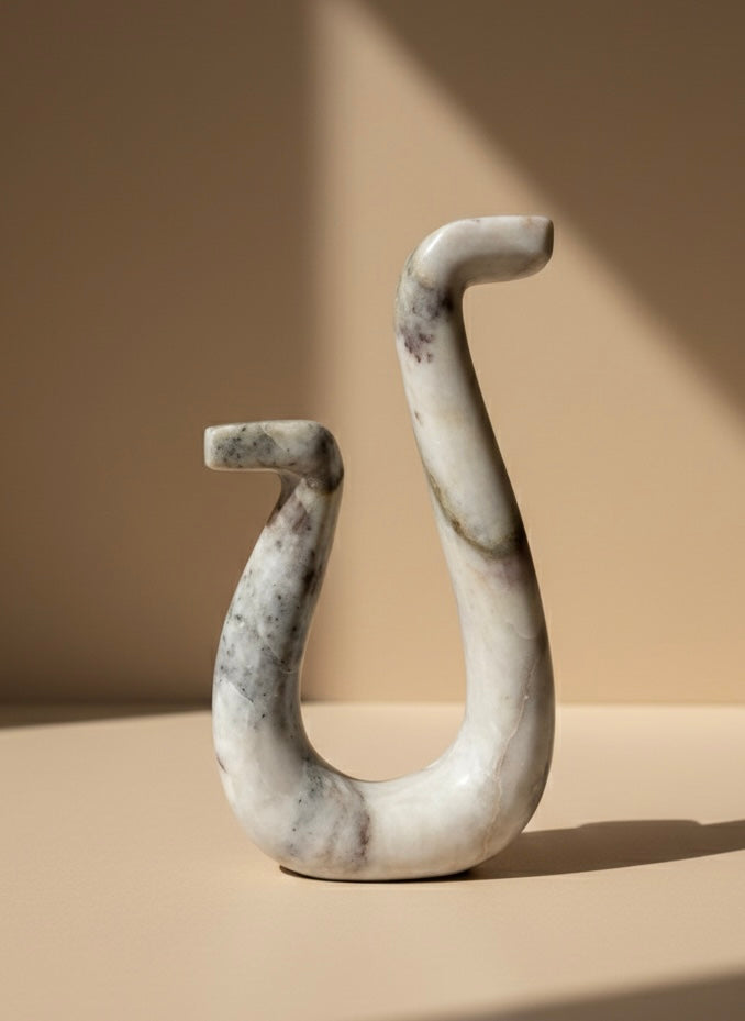 Eye of Ra marble statue