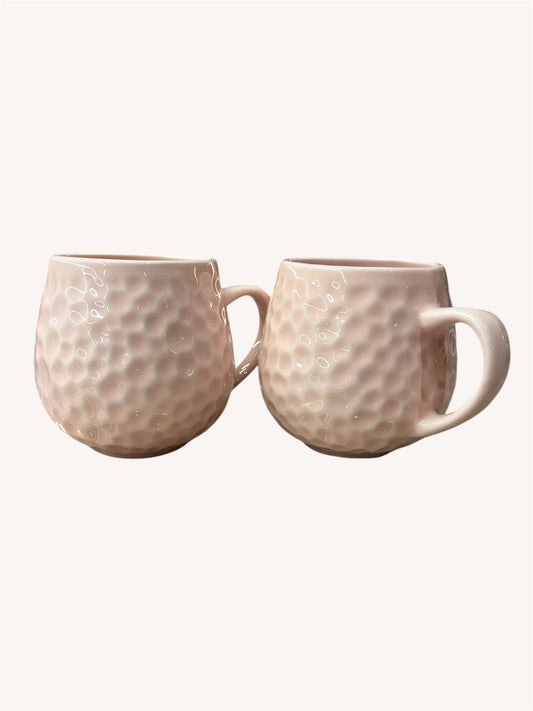 Set of 2 Porcelain Mugs