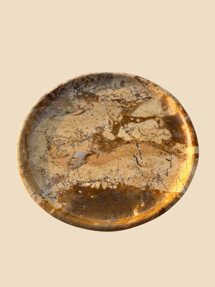 Mini-Tablett aus Marmor