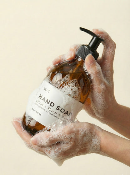 NO.5 Hand Soap, Citrus, Floral & Musk, Refillable, 300ml
