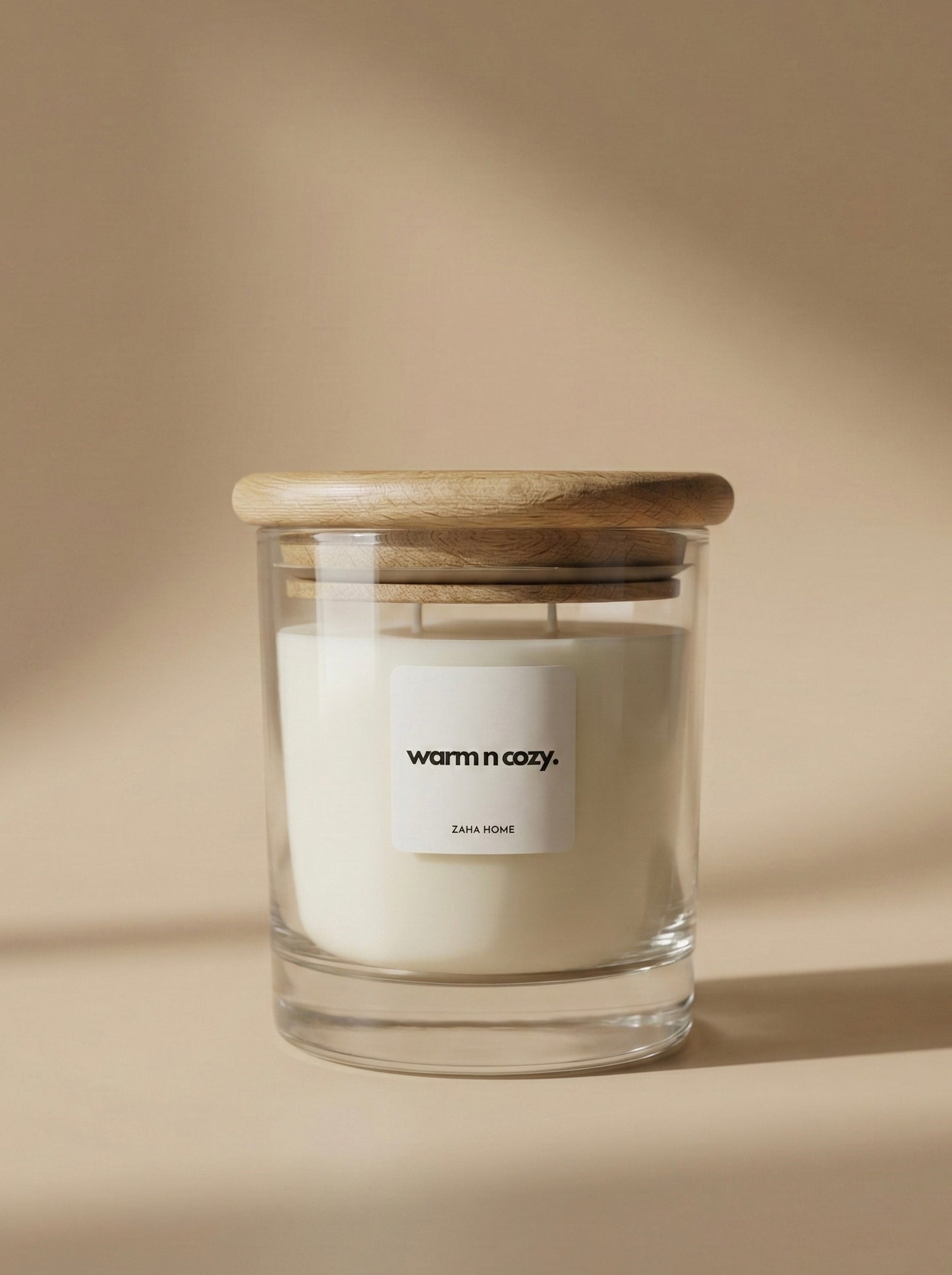 Warm n Cozy candle, Vanilla, 180g