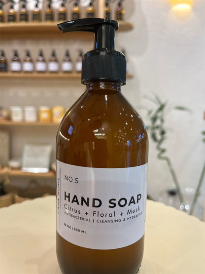 NO.5 Hand Soap, Citrus, Floral & Musk, Refillable, 300ml