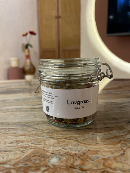 Lavgrass – Beruhigender Lavendel- und Zitronengras-Kräutertee (15 g)