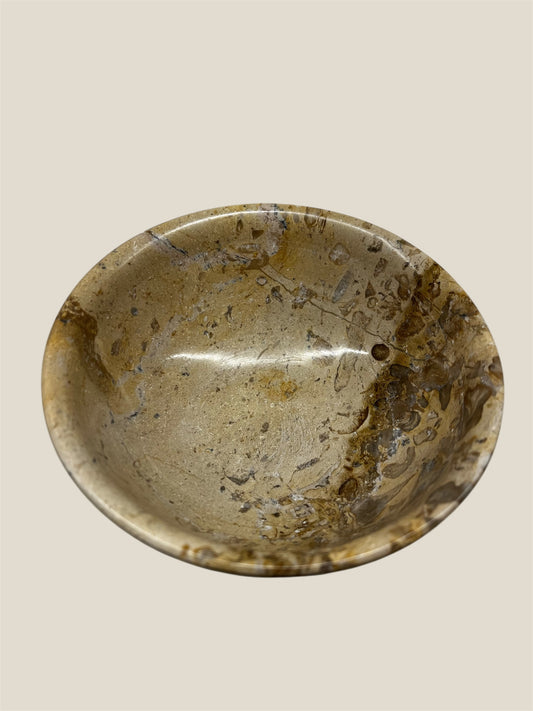Nuts Bowl, Brown Marble