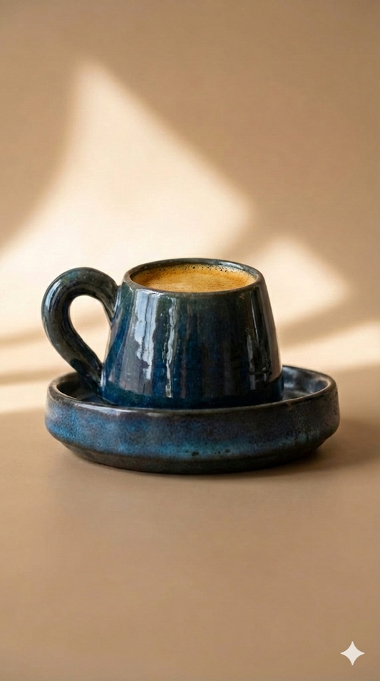 Galaxy Espresso & Turkish Coffee Hand-made Mug.