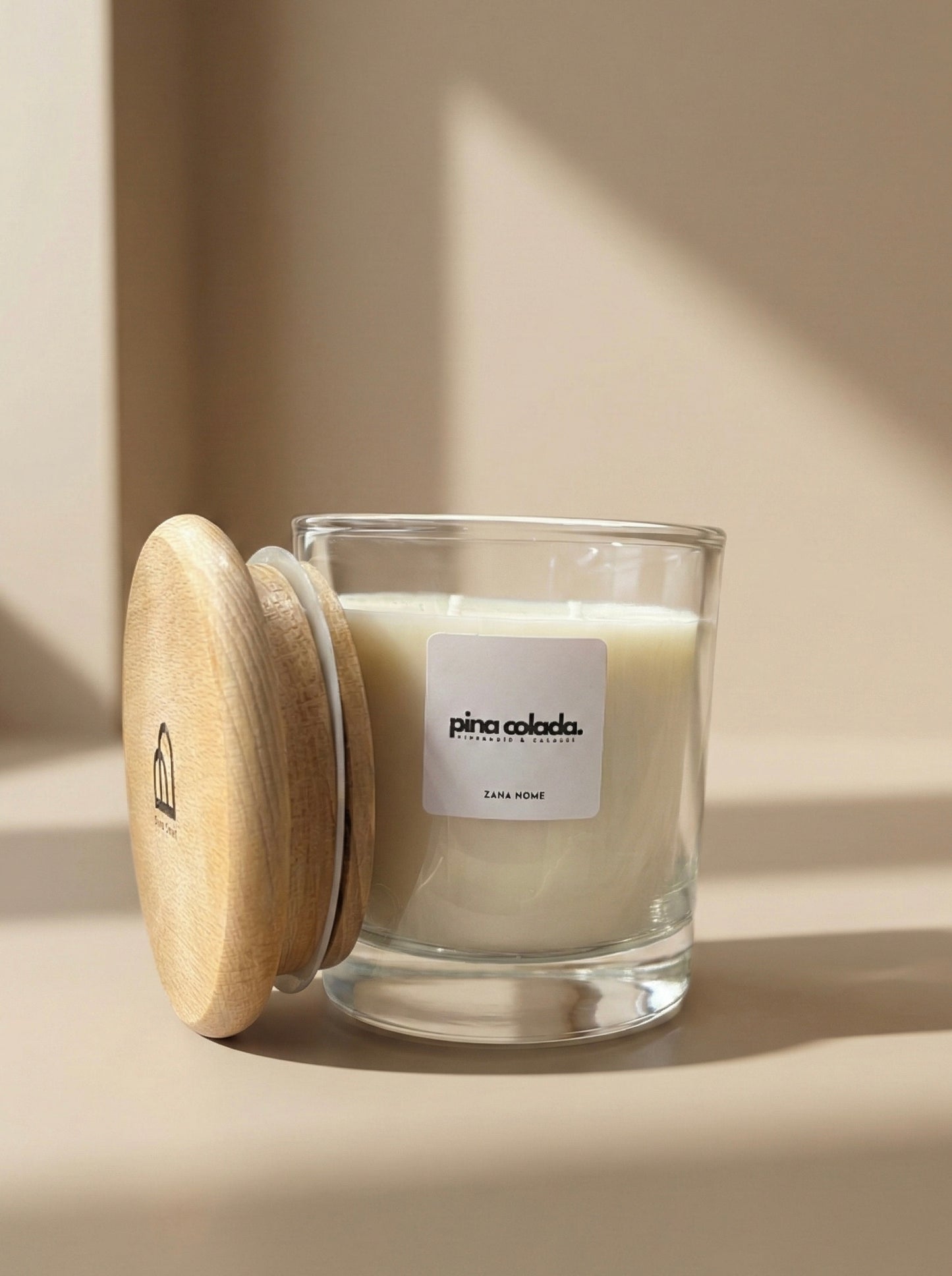 Pina Colada, 180g, vegetable wax blend, Hand-poured.