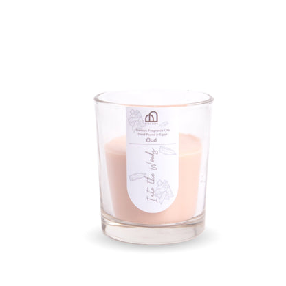 Scented Candles, Hand-poured, Coco Wax, شموع معطره, wooden lid, long lasting, strong scent, opened