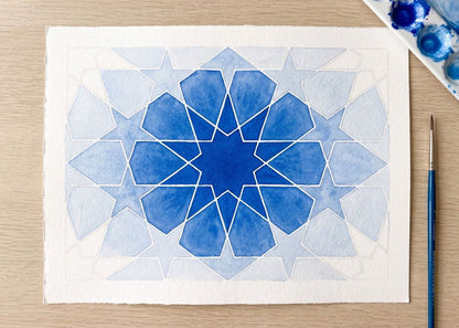 Patterns of Peace, Islamic Art Color-by-Number
