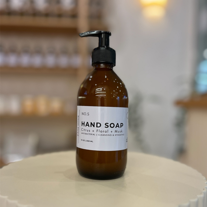 NO.5 Hand Soap, Citrus, Floral & Musk, Refillable, 300ml