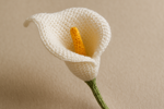 calla lily crochet flower 