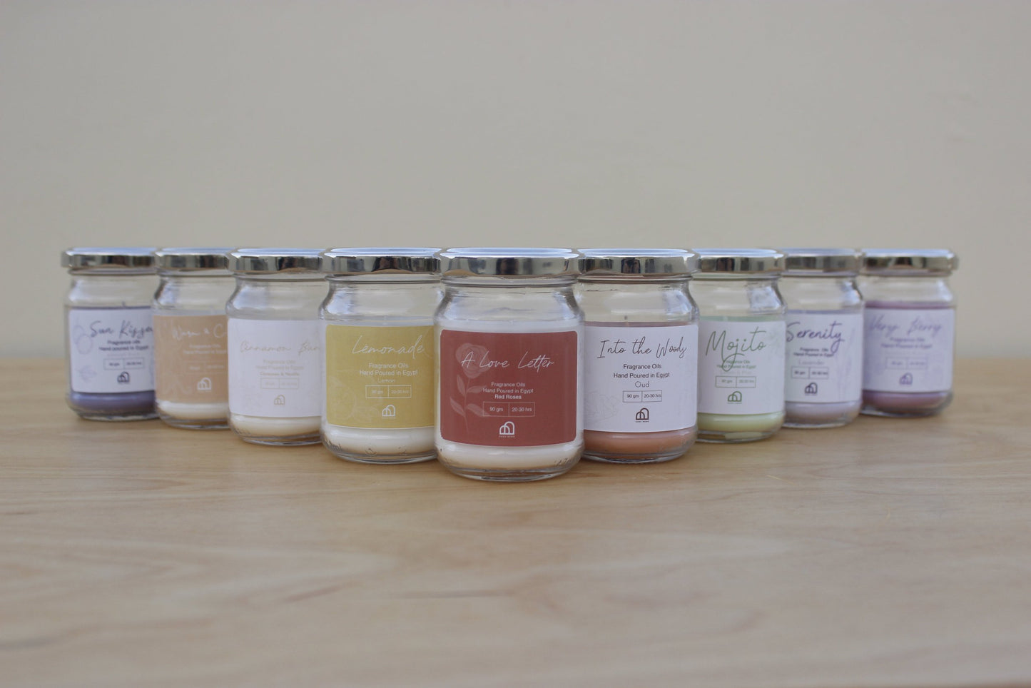 Scented Candles, Hand-poured, Coco Wax, شموع معطره