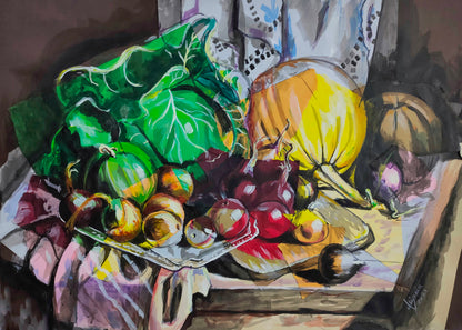 Gemüse in der Küche – خضروات فى المطبخ